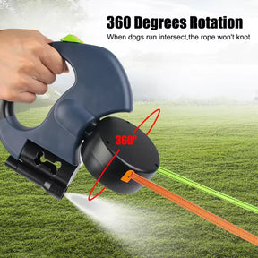LumiPaw - 2 in 1 Extendable Dual Leash