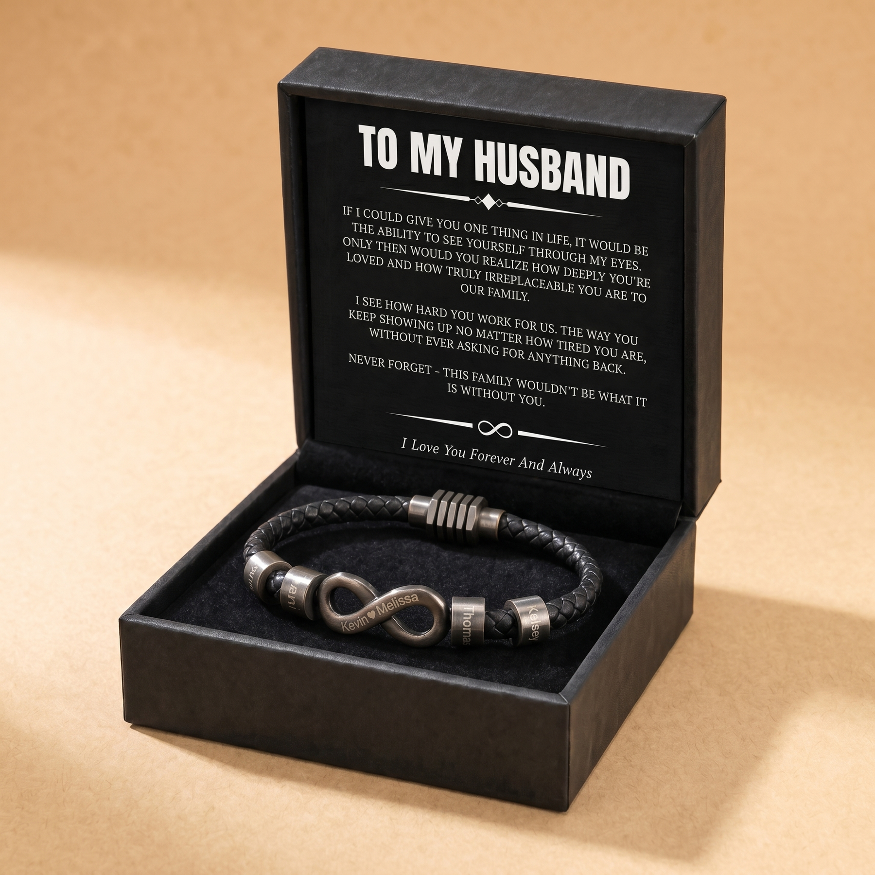 BondForge – Customised Family Keepsake Bracelet