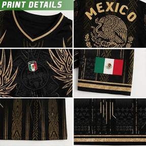 GoldStrike – Mexico Inspired Performance Fan Jersey