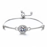 AureliaShine – Premium Sparkling Moissanite Bracelet