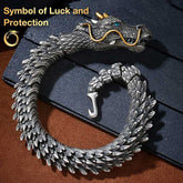DragonLegacy – Silver Warrior Bracelet