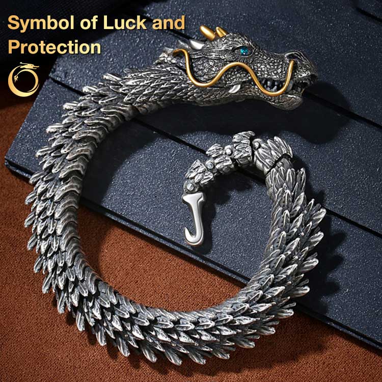 DragonLegacy – Silver Warrior Bracelet