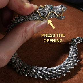 DragonLegacy – Silver Warrior Bracelet