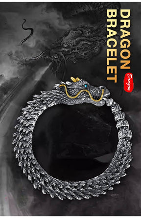 DragonLegacy – Silver Warrior Bracelet