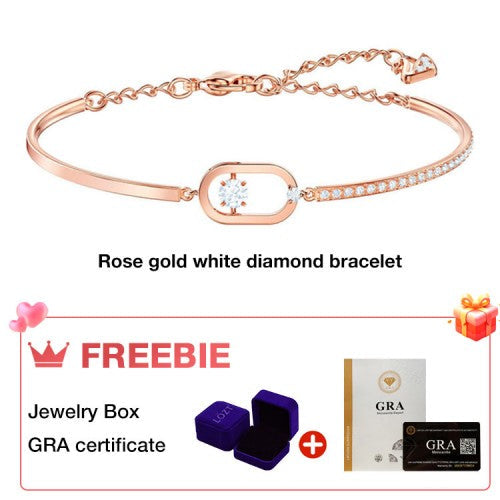 BrillianceFlow – Dancing Stone Bracelet