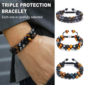 TriGuard – Triple Protection Stone Bracelet