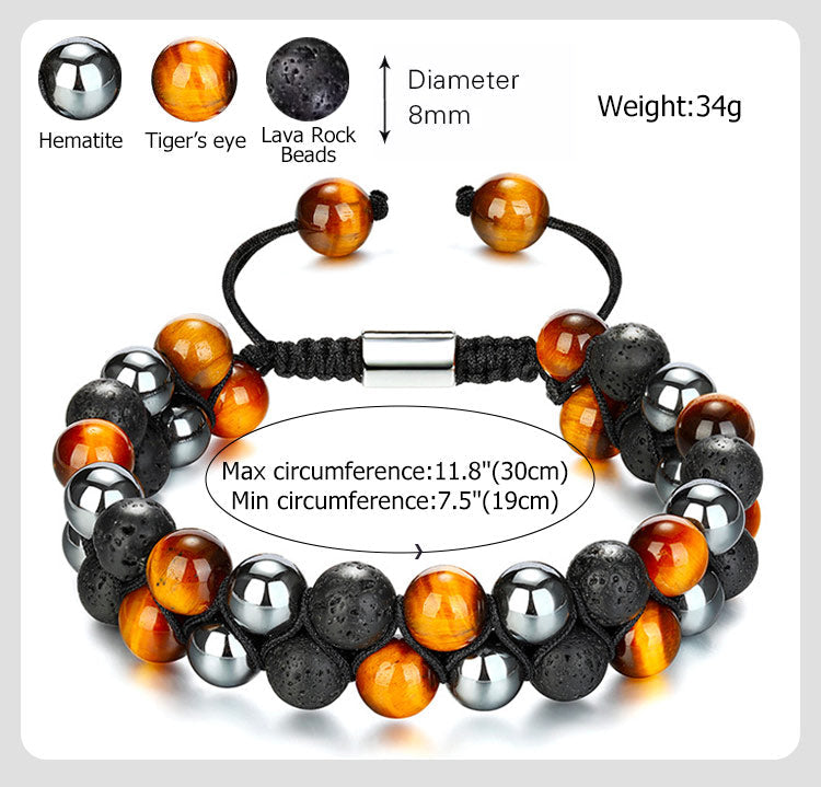 TriGuard – Triple Protection Stone Bracelet