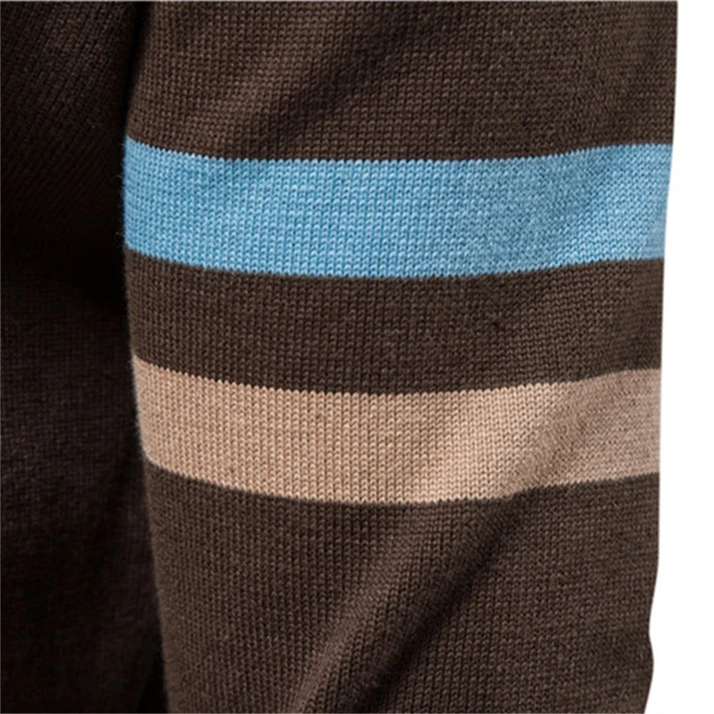 Atlas Retro Striped Bomber Jacket | Lupi