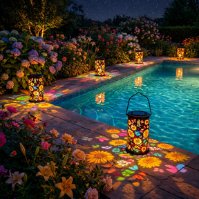 BloomLight – Solar-Powered Outdoor Lantern