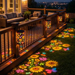 BloomLight – Solar-Powered Outdoor Lantern