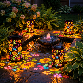 BloomLight – Solar-Powered Outdoor Lantern