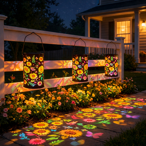 BloomLight – Solar-Powered Outdoor Lantern