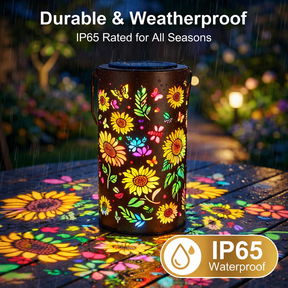 BloomLight – Solar-Powered Outdoor Lantern