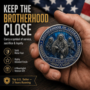 BattleBond – Veteran Loyalty Challenge Coin