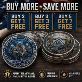 BattleBond – Veteran Loyalty Challenge Coin