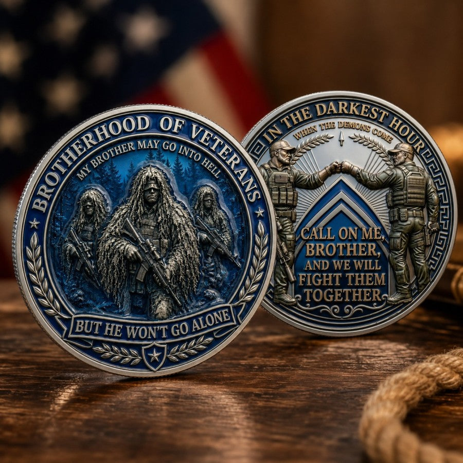 BattleBond – Veteran Loyalty Challenge Coin