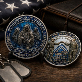 BattleBond – Veteran Loyalty Challenge Coin