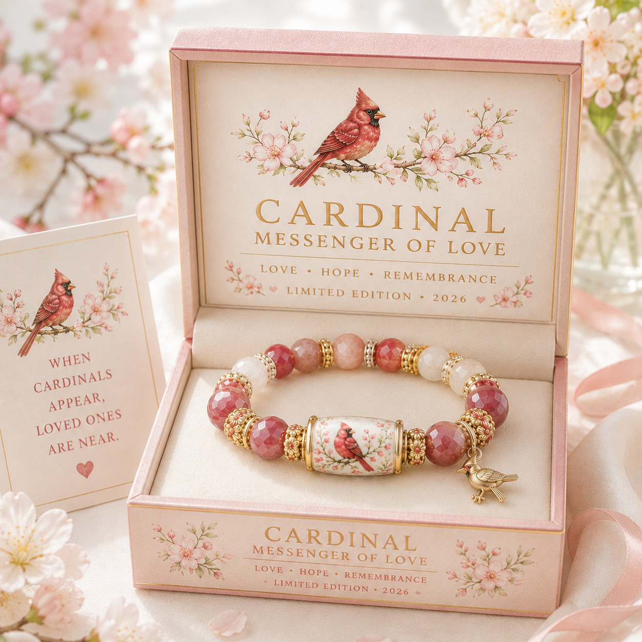 SoulCardinal – Spiritual Connection Bracelet
