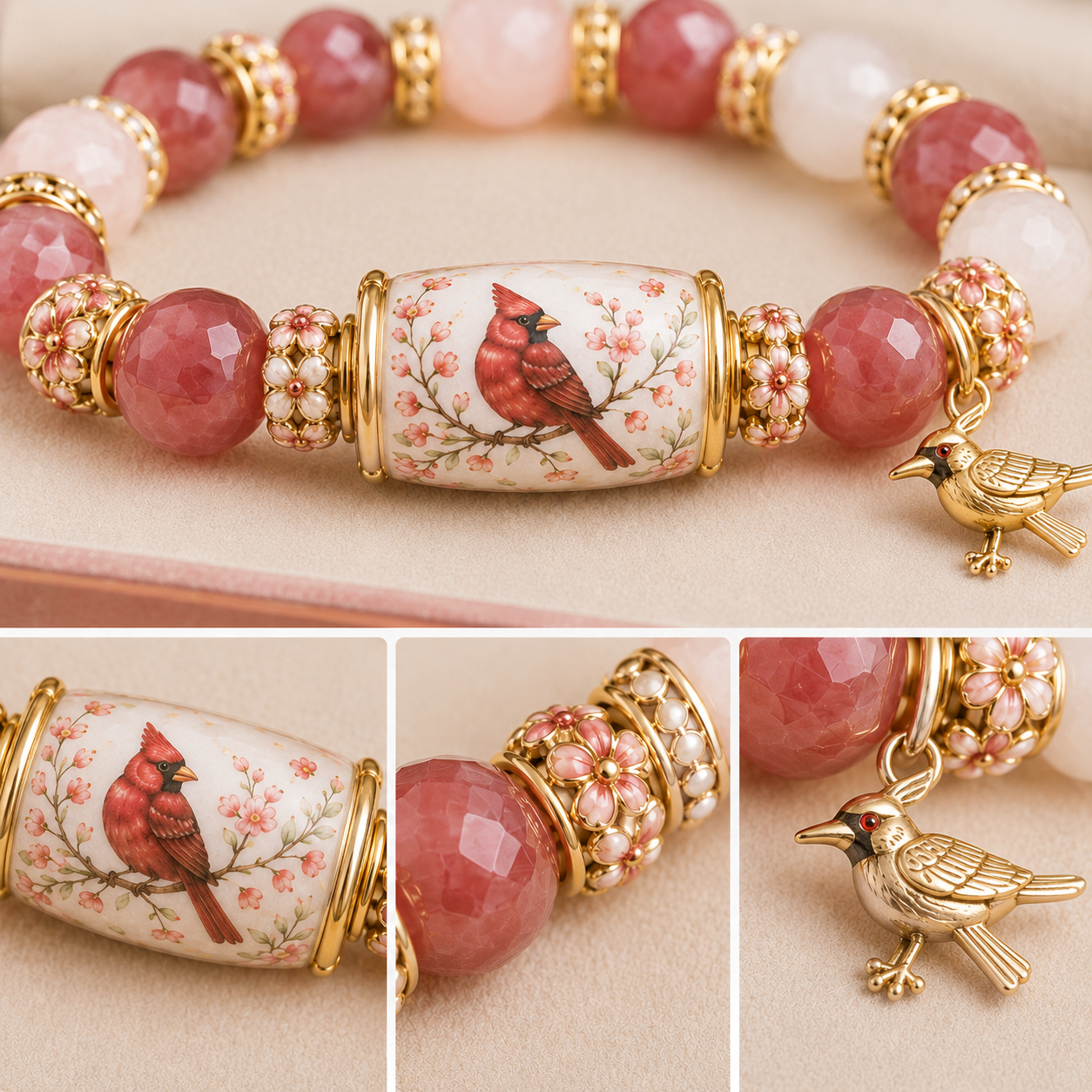 SoulCardinal – Spiritual Connection Bracelet