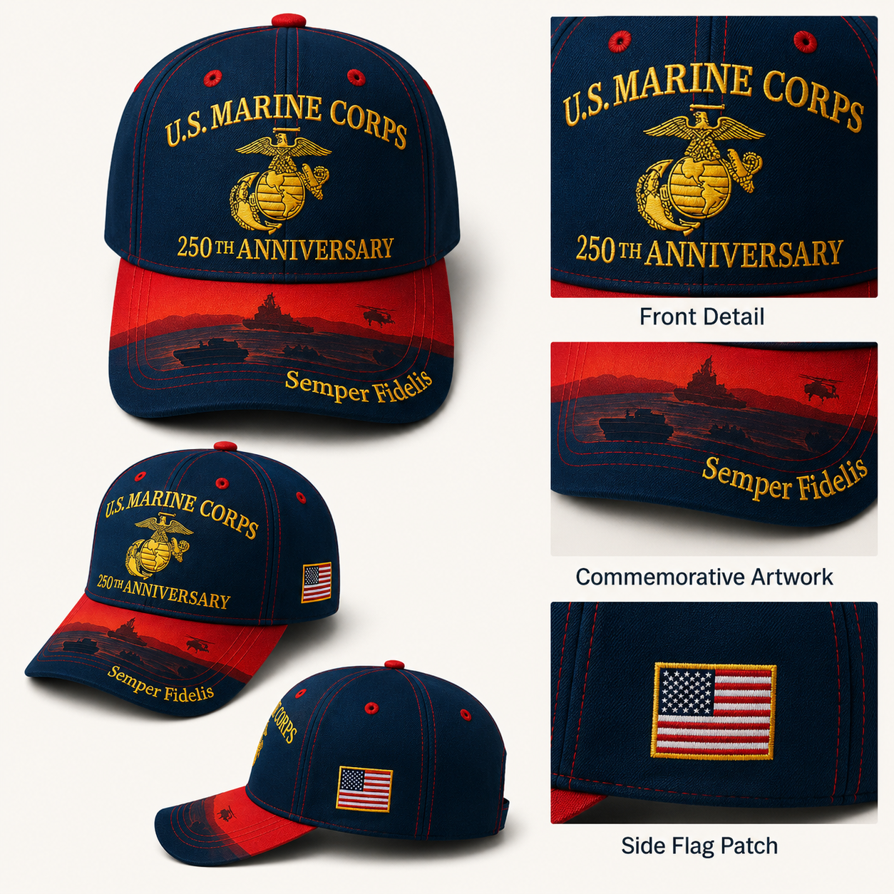 ValorWear – Marine Corps Commemorative Cap