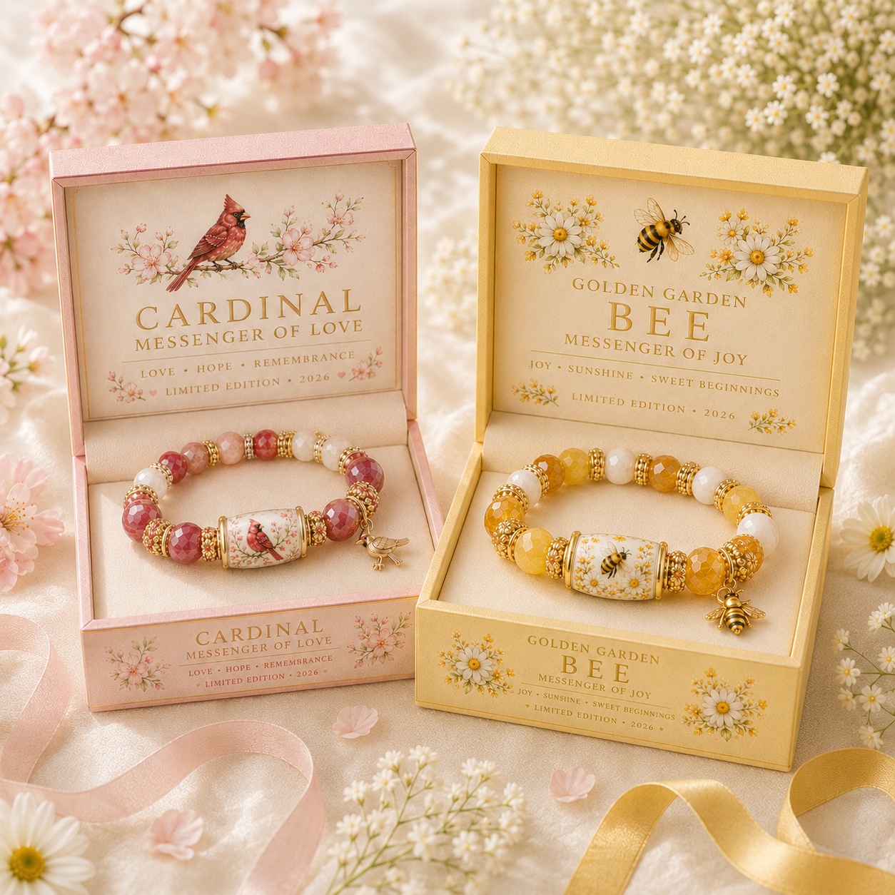 SoulCardinal – Spiritual Connection Bracelet