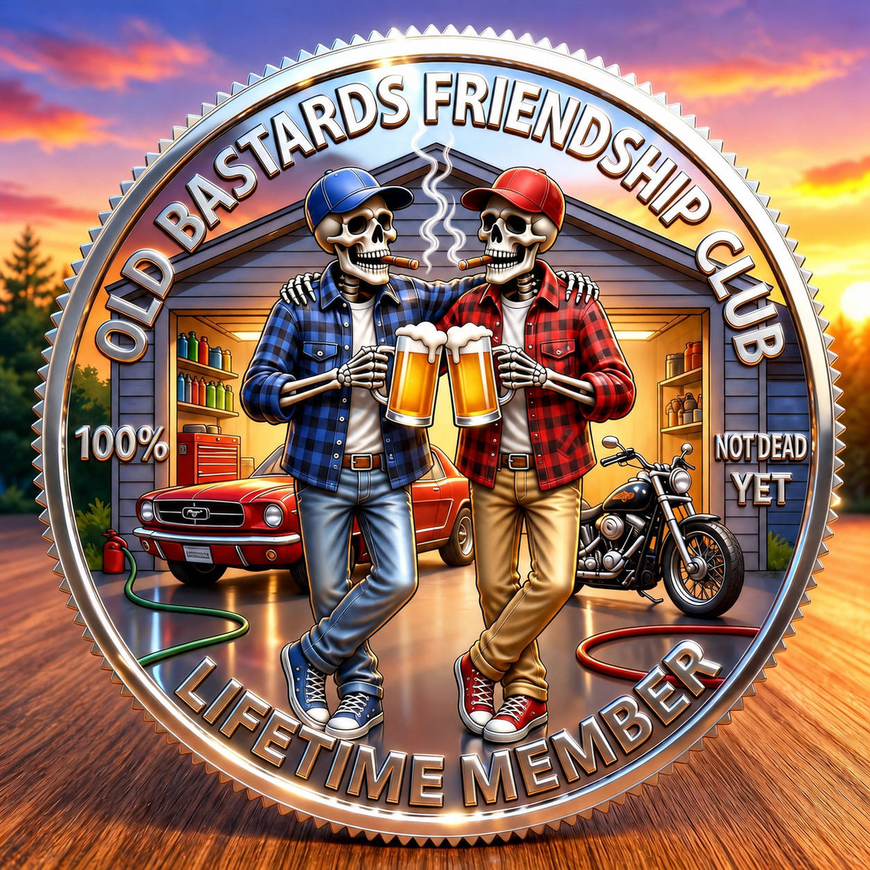 LoyalCrew – Brotherhood Challenge Coin