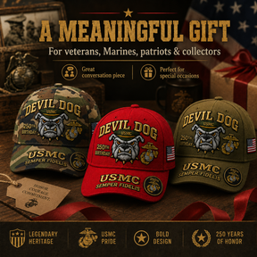 SemperValor – Devil Dog Heritage Embroidered Cap