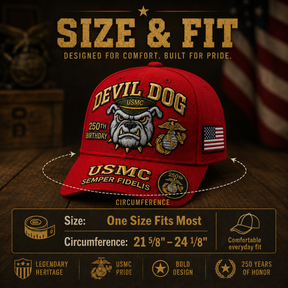 SemperValor – Devil Dog Heritage Embroidered Cap