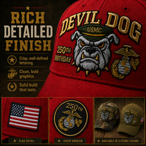 SemperValor – Devil Dog Heritage Embroidered Cap
