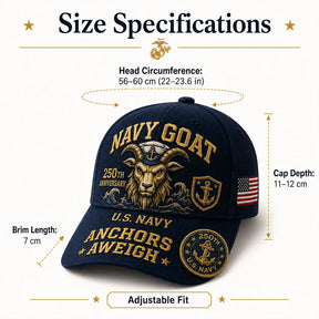 SeaValor – U.S. Navy 250th Anniversary Cap