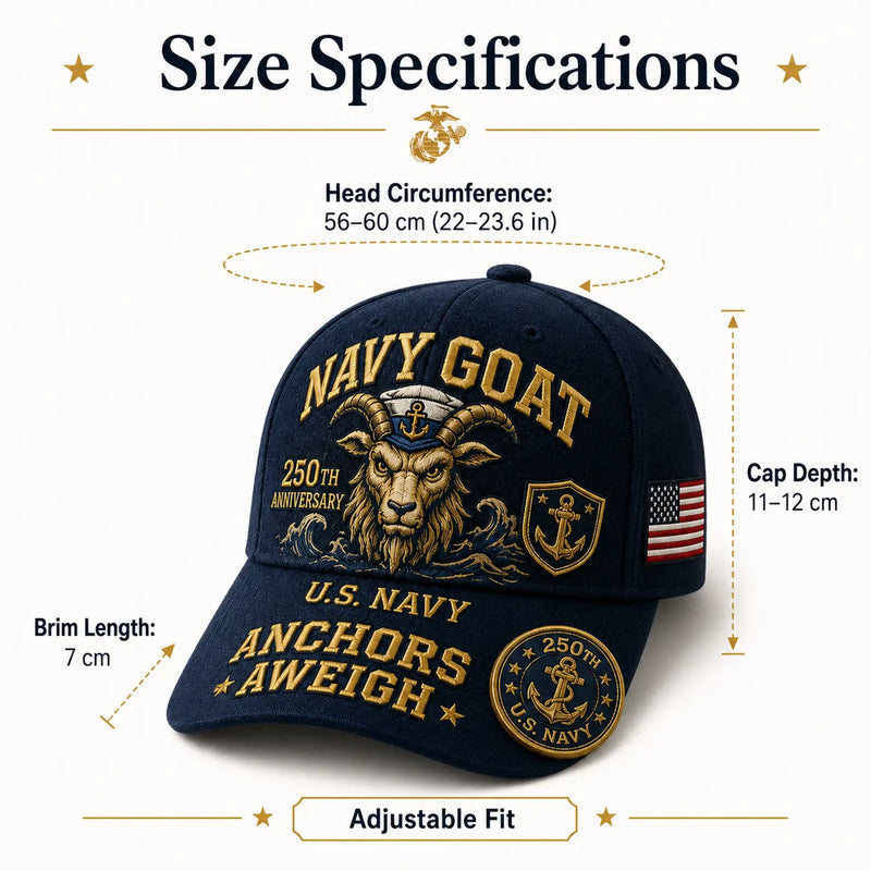 SeaValor – U.S. Navy 250th Anniversary Cap