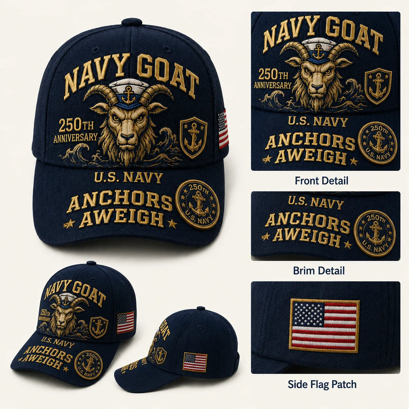 SeaValor – U.S. Navy 250th Anniversary Cap