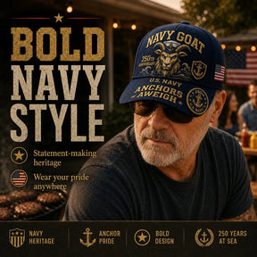 SeaValor – U.S. Navy 250th Anniversary Cap
