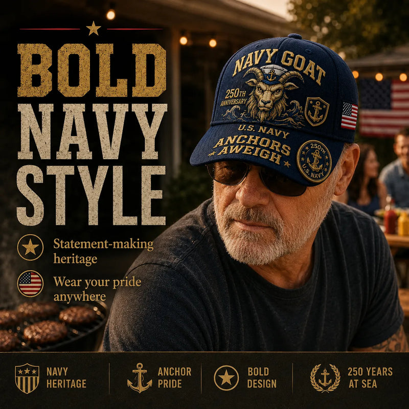 SeaValor – U.S. Navy 250th Anniversary Cap