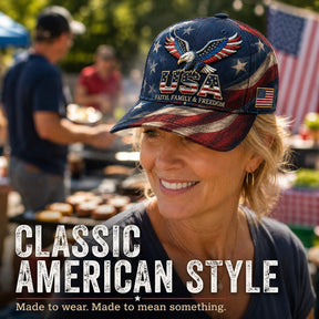 LibertyWear – Faith Family Freedom Hat