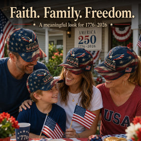 LibertyWear – Faith Family Freedom Hat
