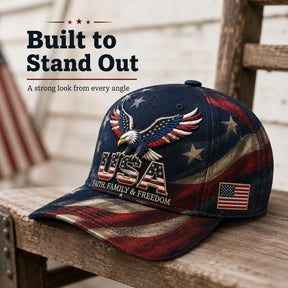 LibertyWear – Faith Family Freedom Hat