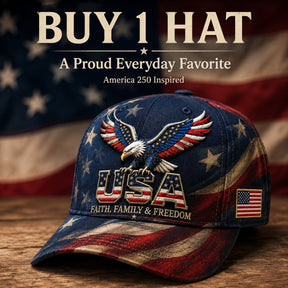 LibertyWear – Faith Family Freedom Hat