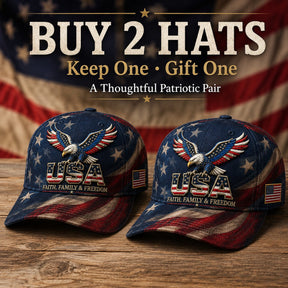 LibertyWear – Faith Family Freedom Hat
