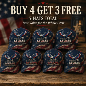 LibertyWear – Faith Family Freedom Hat