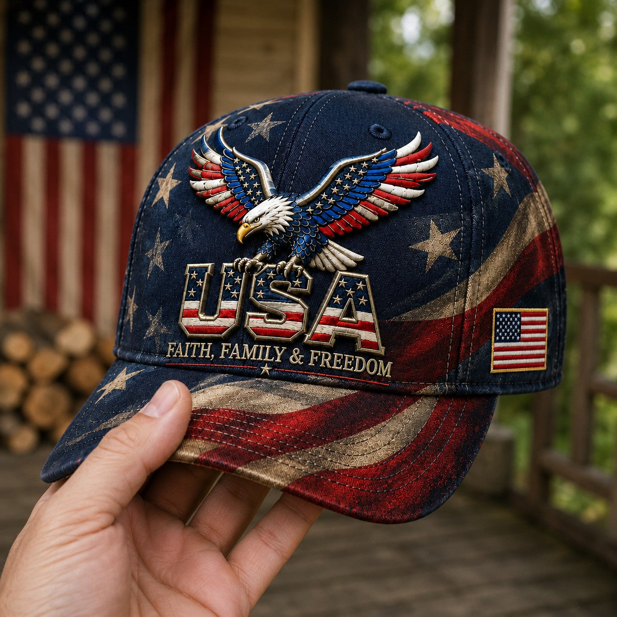 LibertyWear – Faith Family Freedom Hat