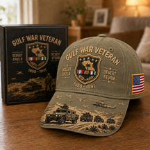 DesertLegacy – Gulf War Veteran Commemorative Cap