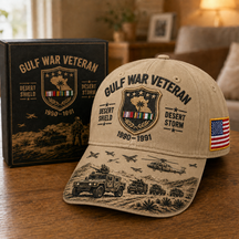 DesertLegacy – Gulf War Veteran Commemorative Cap