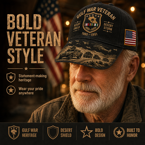 DesertLegacy – Gulf War Veteran Commemorative Cap