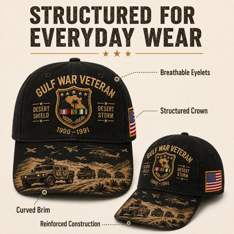 DesertLegacy – Gulf War Veteran Commemorative Cap