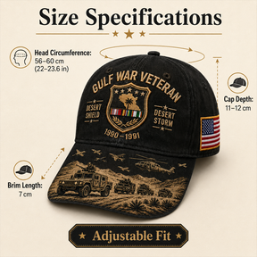 DesertLegacy – Gulf War Veteran Commemorative Cap