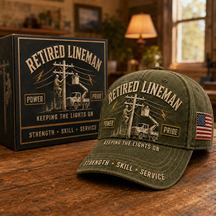 PowerGuard – Retired Lineman Commemorative Cap