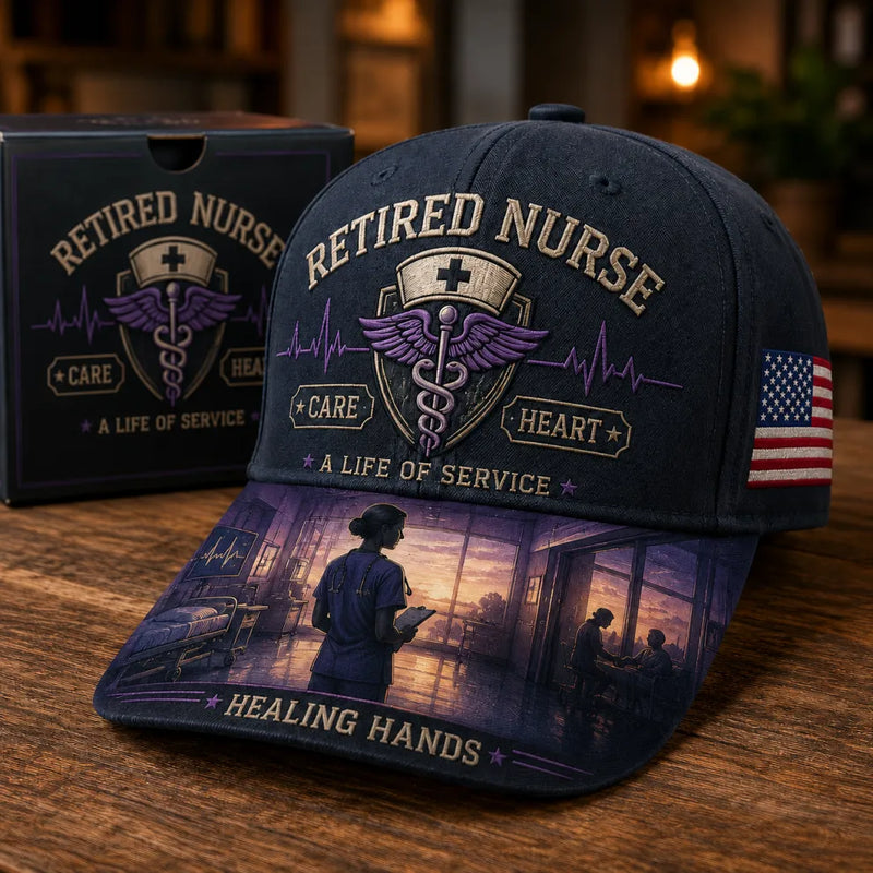 HealingHands – Retired Nurse Commemorative Cap
