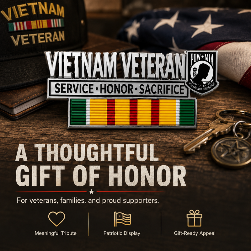 VeteranCrest – Honor & Sacrifice Emblem