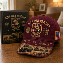 DesertLegacy – Gulf War Veteran Commemorative Cap